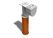 Pipe-Lock Ø60x600 + Sleutel