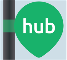 Hub bord 390x450x45mm Vlaggend Klemb.bev. Ral 6024